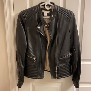 Faux Leather Jacket